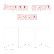 Amazon.com: Andaz Press Blush Pink and Gray Baby Girl Baptism ...