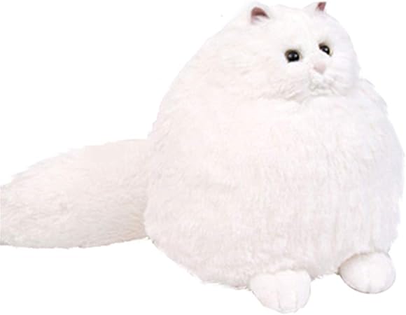 Amazon Nuonuo 12インチロングテールかわいいペルシャ猫ぬいぐるみかわいいふわふわ猫絶妙なぬいぐるみ誕生日プレゼント ぬいぐるみ おもちゃ