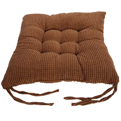 Wenyujh Soft Home Office Square Cotton Polka Seat Cushion Buttocks Chair Cushion Pads