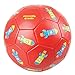Crocodile Creek Kids Rockets Boxed Soccer Ball, Red, 3