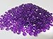 JUYO VONSAN® 2000pcs Red Silk Rose Petals with 2000pcs 6mm Dard Purple Diamond table confetti Bouquet Artificial Flower Wedding Party Aisle Decor Tabl Scatters Confett