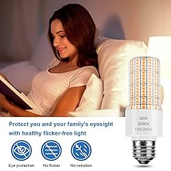 Led Light Bulb Equivalent 250w Super Bright Led