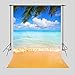 FUERMOR Background 5x7ft Blue Sky White Clouds Sea Beach Photography Backdrop Vacation Photo Props Room Mural HUIFU052