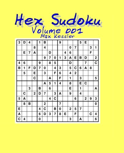Download Free: Hex Sudoku Vol 001 by Max Kessler PDF - Kolept Transcribe
