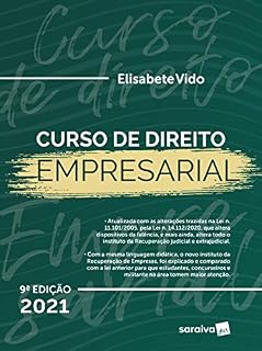 Livro Curso de Direito Empresarial - 9ª Edição 2021