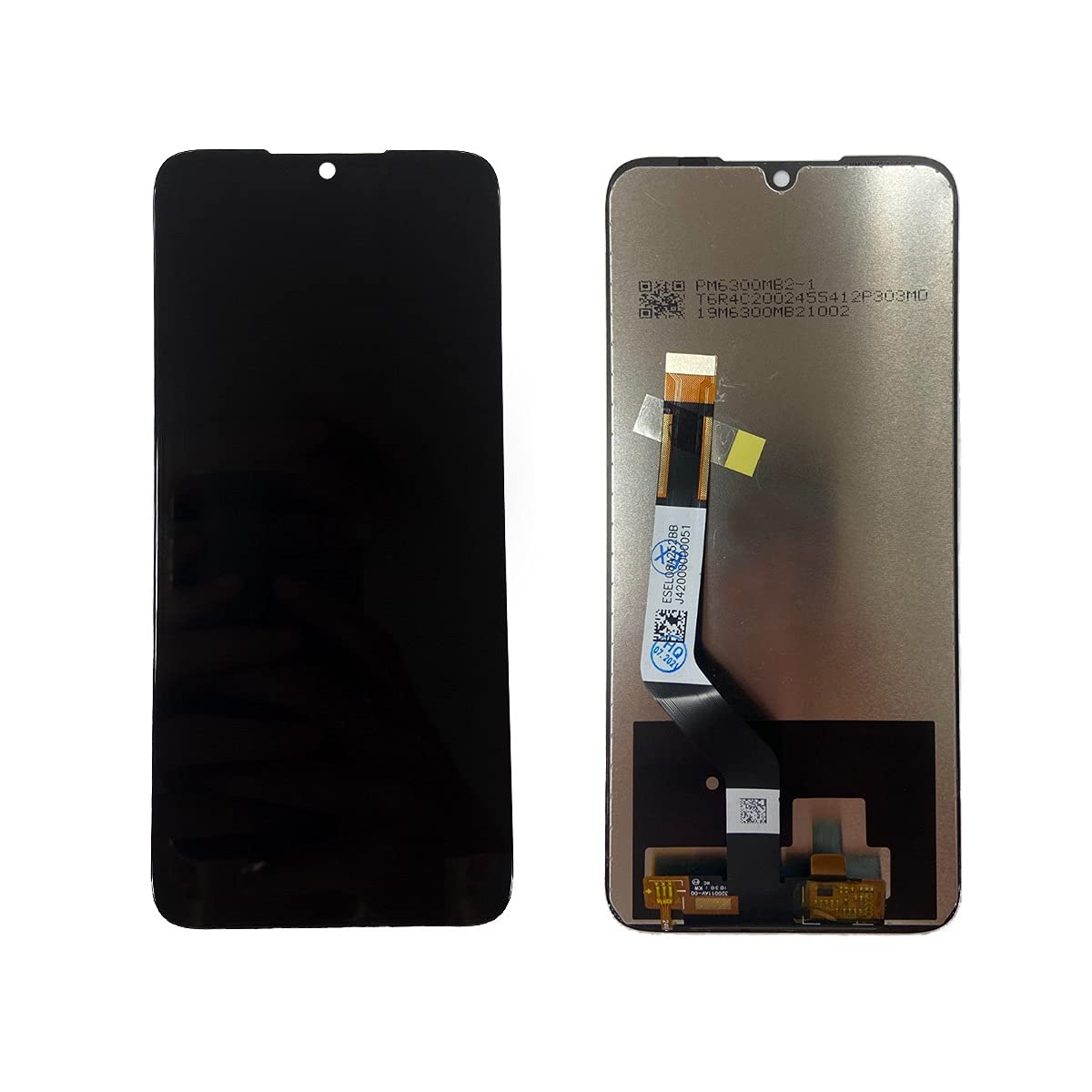 Smartex® LCD Display compatible with Xiaomi Redmi Note 7 (Color Black, No frame) M1901F7G