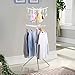 Lifewit Foldable Clothes Drying Rack 2-Tier Garment Rack Indoor&Outdoor for Baby Clothes, Cloth Diapers, Bras, Towel, Underwear