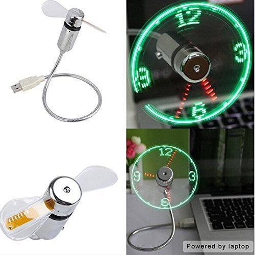 USB Fan Clock GeekHaters