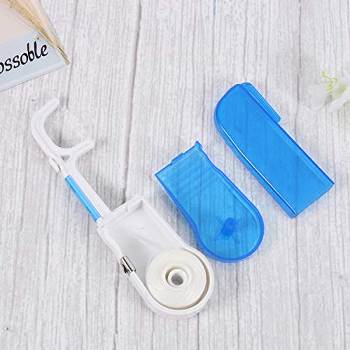 Artibetter Dental Floss Holder Replacement Plastic Portable Organizer Dental Floss Rack Holder