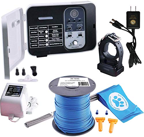 Educator PF-1000-BK E-Fence Underground Fence Containment System for Dogs Installed by You with Boundary Kit