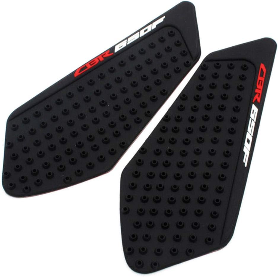 Keevao 3D Rubber Tank Traction Pad Side Gas Knee Grip Protector Compatible With HONDA CBR650F CBR 650F 2015-2021