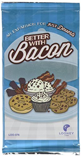 Looney Labs Just Desserts Better with Bacon Card Game