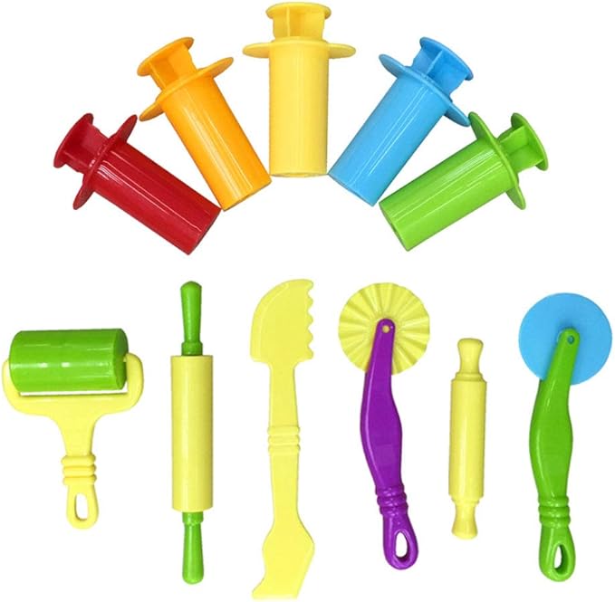VideoPUP 11pcs Smart Dough Tools Kit 5pcs Smart Clay Dough