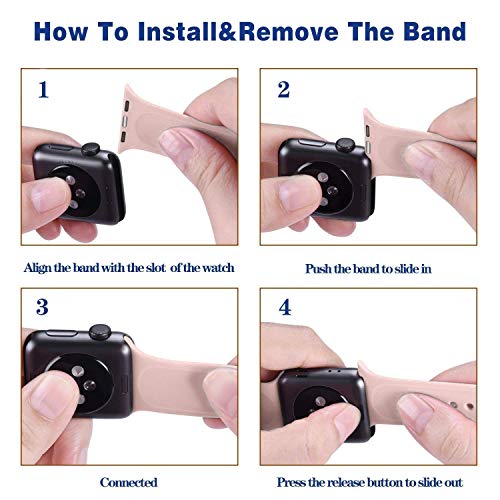 5 VATI+Compatible+Silicone+Replacement+iWatch