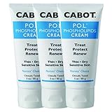 CABOT P.O.L. Phospholipids Cream For Dry Thin Skin-3 Pack