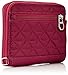 Pacsafe RFIDsafe W150 Anti-Theft RFID Blocking Organizer, Cranberry