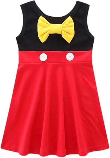 Amazon Com Beppter Little Mermaid Dress Costume Outfit Girl S Floral Bowknot Sleeveless Skirts Kids One Piece Party Dresses Clothing