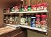 Vertical Spice - Narrow Pullout Spice Rack - Sliding Drawer for Kitchen Organization - Pantry Organizers and Storage - 2 Drawers & 2 Tiers - 10 Spice Jar Capacity (4.6