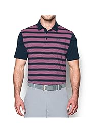 Under Armour playera polo a rayas para hombre