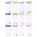 Floral Magnetic to Do List Notepad (60 Sheets, 12-Pack)