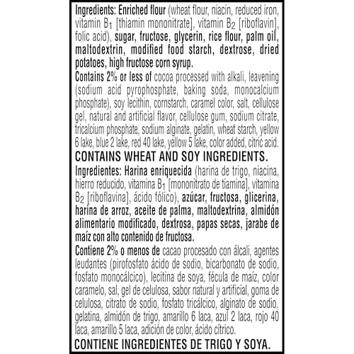 POP-TARTS CRUNCHY POPPERS CRUNCHY FILLED SNACK PIECES, KIDS SNACKS, ON-THE-GO, FROSTED BROWNIE CRUNCH (6 BOXES, 30 POUCHES)