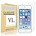 iPod Touch Screen Protector, VL [Tempered Glass] for Apple iPod Touch 6th, 5th Generation, [Scratch Resist] [Bubble-Free] 0.2mm Ultra Thin 9H Hardness High Definition Premium Tempered Glass (2 Pack)