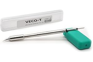 VECO-T C245-JS Soldering Iron Tips, Replacement Tip for C245-029,constant Temperature Solder Iron Head Compatible with T245 Soldering Station Tools