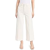 LE JEAN Women's Juliette Wide Leg Ankle Jeans