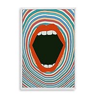 Framed Canvas Wall Art Tree Canvas Prints Home Artwork Decoration for Living Room,Bedroom - 16x24 inches