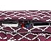MOSISO Laptop Shoulder Bag Compatible with 13-13.3 inch MacBook Pro, MacBook Air, Notebook Computer, Canvas Carrying Briefcase Sleeve Case Quatrefoil MO-QAF002
