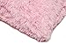 Chanasya Super Soft Long Shaggy Chic Fuzzy Fur Faux Fur Warm Elegent Cozy Pink Throw Pillow Cover Pillow Sham - Solid Pink Fur Throw Pillowcase 18x18 Inches 2-Pack(Pillow Insert Not Included)