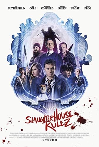 PacPrints buy one get one free PAC prints A4 (21cm x 30cm) : Slaughterhouse Rulez 2018 : Movie Poster