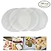 (Set of 100) Non-Stick Round Parchment Paper 7 Inch Diameter,Baking Paper Liners Round for Cake Pans Circle