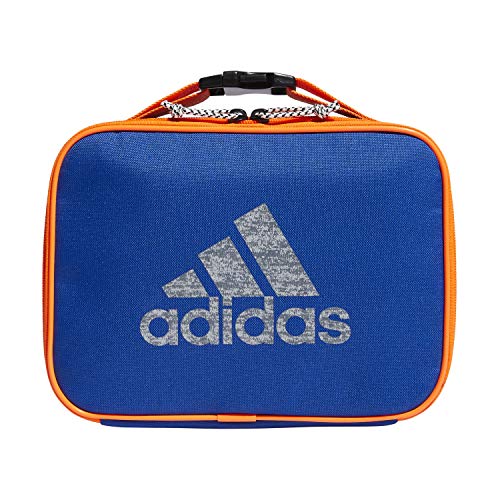 blue adidas lunch bag