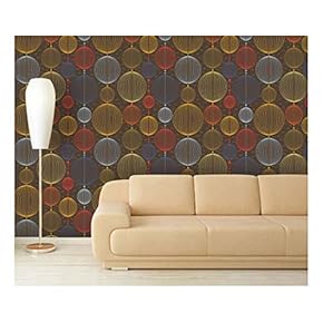 Large Wall Mural - Abstract Seamless Pattern | Self-Adhesive Vinyl Wallpaper/Removable Modern Decorating Wall Art - 66" x 96"