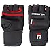 Meister Elite 1lb Weighted Workout Gloves for Cardio & Heavy Hands (Pair) - 1lb x 2 - Black