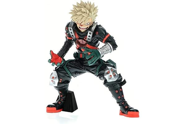 YLQANONG MHA Figures Bakugo Anime Figure Statue Anime Kacchan Figurine Midoriya Izuku Desk Decoration for Fans 16CM