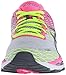 ASICS Women's Gel-Nimbus 18 Running Shoe, Silver/Titanium/Hot Pink, 9.5 M US