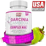 Garcinia Cambogia Appetite Suppressant Capsules for Weight Loss | Best Appetite Suppression Supplement | Vegan Veggie Caps | 100% Pure Garcinia Combogia Extract Diet Pills for Women The Work