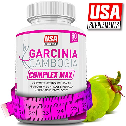 Garcinia Cambogia Appetite Suppressant Capsules for Weight Loss | Best Appetite Suppression Supplement | Vegan Veggie Caps | 100% Pure Garcinia Combogia Extract Diet Pills for Women That Work