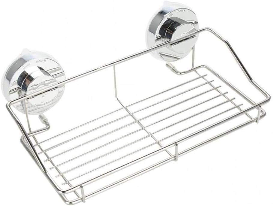 CBVG Edelstahl Badregal Aufbewahrungskorb für Shampoo Wandregale