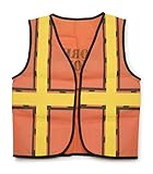Darice 15.9" by 18.8" Dress Up Vest, Construction Worker