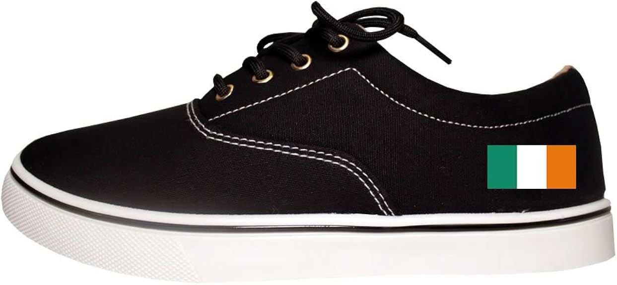 Ireland Flag Country Mens Casual Canvas Sneakers Fashion