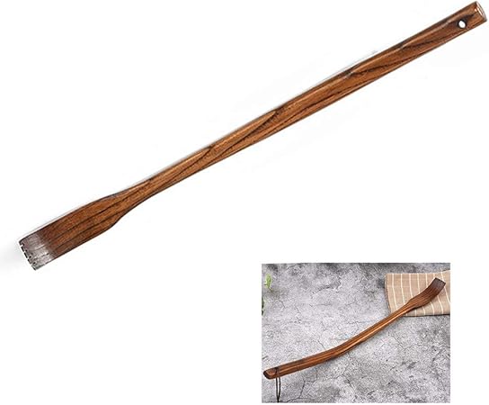 Amazon 孫の手 背中掻きブラシ 木製 まごのて 敬老の日 プレゼント高人気 携帯 ロングサイズ かゆいところに届 約50cm 新生活 お花見 行楽 ブラウン Wansaitai マッサージ ツボ押しグッズ