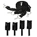 Bravolink Fetish Bed Restraint Kit with Hand/Ankle Cuff Bondage Collection for Male-Female Couple, Size 1, 16.75 Ounce