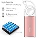MIPOW Portable Apple Watch Charger, MFi Certified Magnetic 6000mAh Power Bank with Built-in iPhone Fast Charging Lightening Cable, Pocket-Sized Battery for iWatch Series 4 3 2 1 Nike 38mm 42mm 44mm