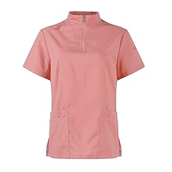 Women Scrubs Set V-Neck Stretch Tops with Pockets