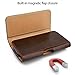 iPhone 7 Leather Case Holster Belt Case,kiwitatá Premium Leather Belt Clip Pouch Holster Case with Magnetic Closure and Belt Clip for Apple iPhone 6/iPhone 8/iPhone 6S