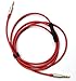 NEW NEOMUSICIA Audio Cable Compatible with JBL Synchros S300 S300I S500 S700 S400BT J56BT E40BT E50BT S400BT Headphone, Remote Volume Mic Compatible with iPhone Red