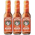 Melinda's Mango Habanero Hot Sauce - Sweet & Mild Hot Sauce - Mango Habanero Sauce Made with Fresh Ingredients, Real Mango, Habanero Peppers, Vinegar, Carrot & Lime - 5oz, 3 Pack